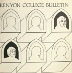 Kenyon College Bulletin: Catalog Issue 1974-1975