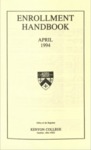Enrollment Handbook April 1994