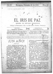 EL IRIS DE PAZ 21 de diciembre de 1901