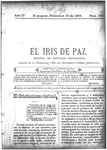 EL IRIS DE PAZ 10 de septiembre de 1904