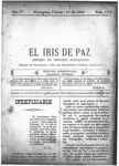 EL IRIS DE PAZ 13 de febrero de 1904