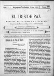 EL IRIS DE PAZ 25 de noviembre de 1905