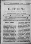 EL IRIS DE PAZ 14 de octubre de 1905