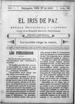 EL IRIS DE PAZ 29 de julio de 1905