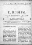 EL IRIS DE PAZ 14 de enero de 1905