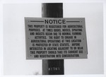 "Notice" Sign in Harrison Township by Mitra Fabian