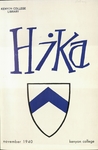 HIKA - November 1940