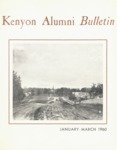 Kenyon Alumni Bulletin - January-March 1960