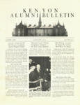 Kenyon Alumni Bulletin - January 1950