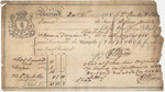 Receipt and Note: December 6, 1768