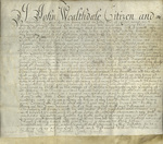 Will: February 21, 1709