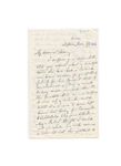 Letter to Maria (Mamy) Du Bois (daughter) by Charles Pettit McIlvaine