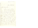 Letter to unknown clergyman by Charles Pettit McIlvaine