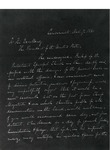 Letter to President James Buchanan