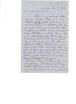 Letter to Du Bois, Maria (Mamy), daughter