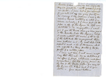 Fragment of Letter to McIlvaine's Son