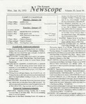 Newscope - January 16, 1995