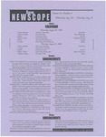 Newscope - August 30-31, 2000