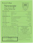 Newscope - January 16, 2009