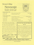 Newscope - January 19, 2009