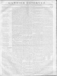 Gambier Observer, August 30, 1837
