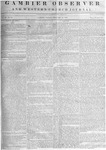 Gambier Observer, February 15, 1839