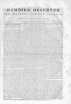 Gambier Observer, March 7, 1840