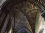 Winchester Cathedral, painted vaulting by Asa Mittman
