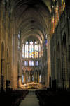 St. Denis, interior towards the east by Asa Mittman