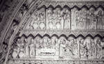Toledo Cathedral, tympanum (detail) of the Door of the Clock by William J. Smither