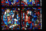 Angers Cathedral, St. Maurice, Passion and Infancy Windows, 13th century, Gothic stained glass, France. by Stuart Henry Rosenberg