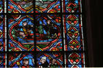 Angers Cathedral, St. Maurice, St. Thomas Becket Window, Choir, east end, 13th century, Gothic stained glass, France. by Stuart Henry Rosenberg