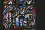 Angers Cathedral, St. Maurice, St. Martin Windows, Choir, east end, 13th century, Gothic stained glass, France. by Stuart Henry Rosenberg