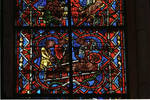 Angers Cathedral, St. Maurice, Tree of Jesse and Lawrence of Rome Windows, Choir, east end, 13th century, Gothic stained glass, France. by Stuart Henry Rosenberg