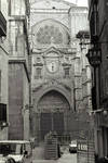 Toledo Cathedral, north transept entrance portal by William J. Smither
