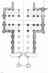 Tuy Cathedral, plan of crossing area by Francisco Javier Ocana Eiroa