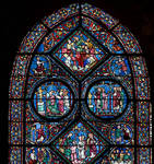 Window of St. Eustace, Chartres Cathedral by Stuart Henry Rosenberg