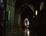 Worcester Cathedral, aisle by Asa Mittman