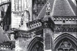 Amiens Cathedral, apse detail by William J. Smither