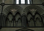 Worcester Cathedral, syncopated arches by Asa Mittman