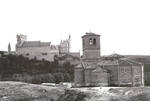 Vera Cruz Templar Church and the Alcazar, Segovia, Spain by William J. Smither