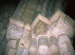 Worcester Cathedral, sculpted capitals by Asa Mittman