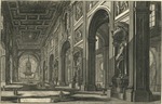 Veduta interna della Basilica di S. Giovanni Laterano