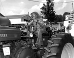 Dan Younger, Antique Tractor Parade, Knox County Fair, Mount Vernon, OH, 1995