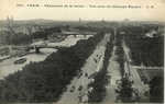 Panorama de la Seine - Vue vers les Champs Elysees