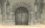 Abbaye de Fontevrault. - Porte de la Salle Capitulaire