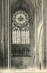 Cathedrale du Mans - La grande Rosace