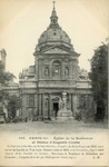 Eglise de la Sorbonne et Statue d'Auguste Comte