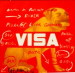 Red Visa 红色签证 by Guang-Yi WANG 王广义